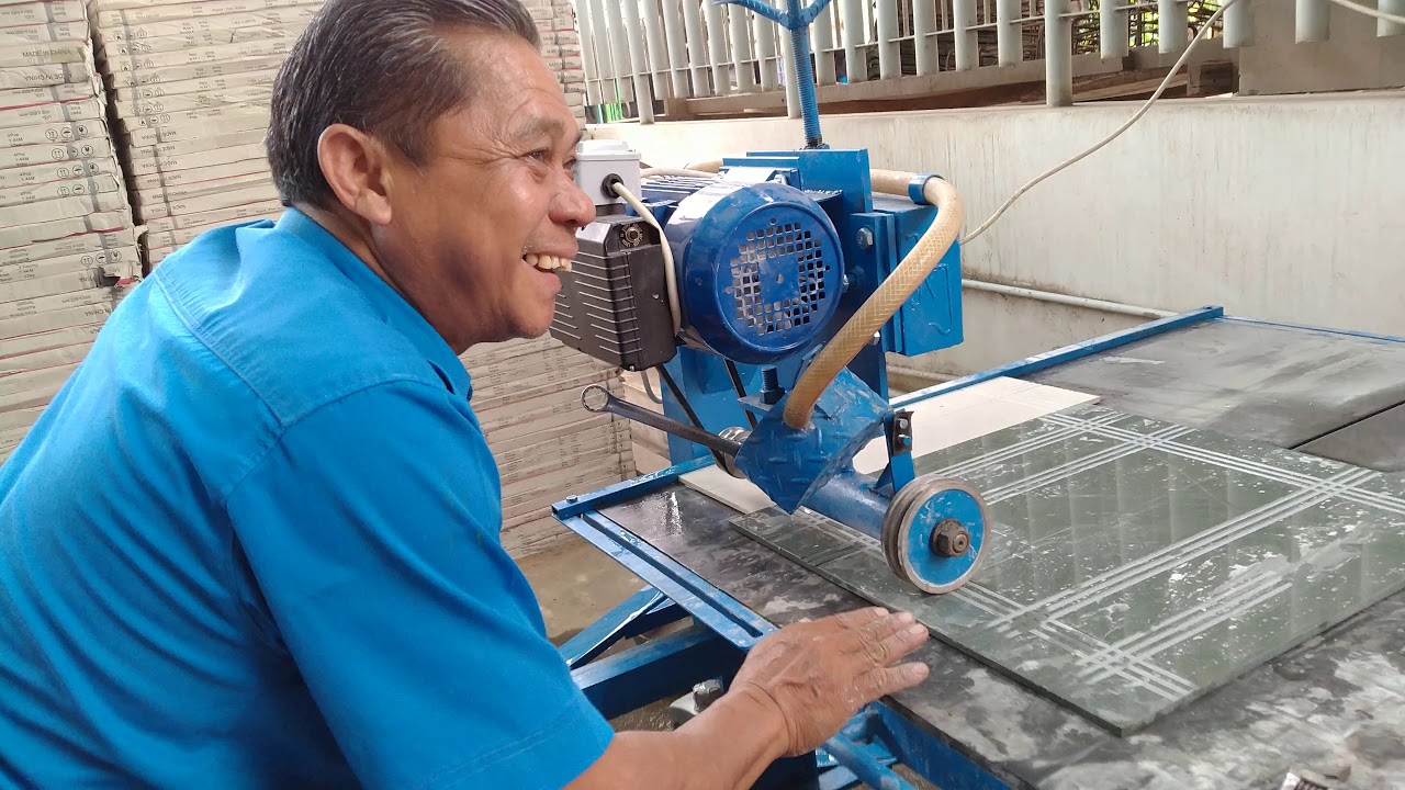 🔴Unboxing mesin stepnosing dan pemotongan granit