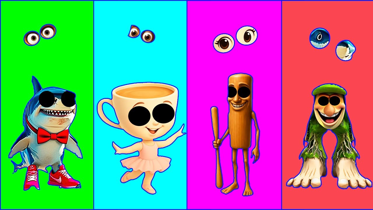 Wrong eyes👀 Brainrot challenge DAME TU COSITA Funny Puzzle Wrong Heads