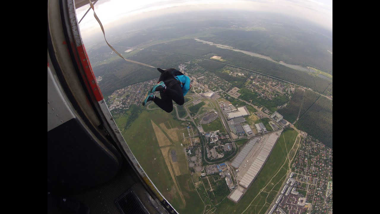 First time skydiving, Ukrainian style