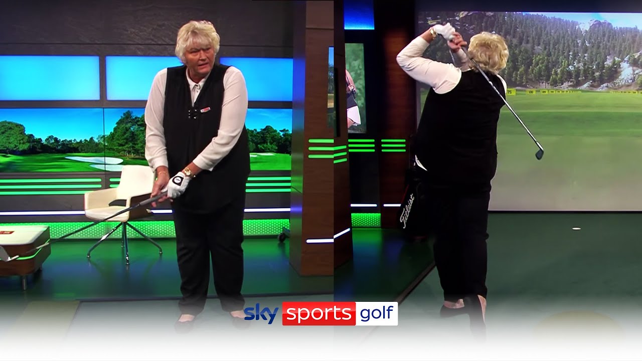 Laura Davies gives ESSENTIAL tips for shaping shots and hitting consistently | Shot Centre