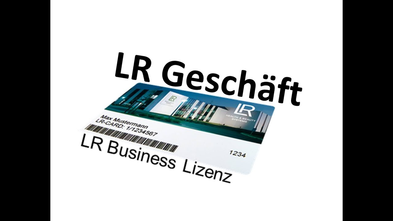 Das LR Gesch&auml;ft