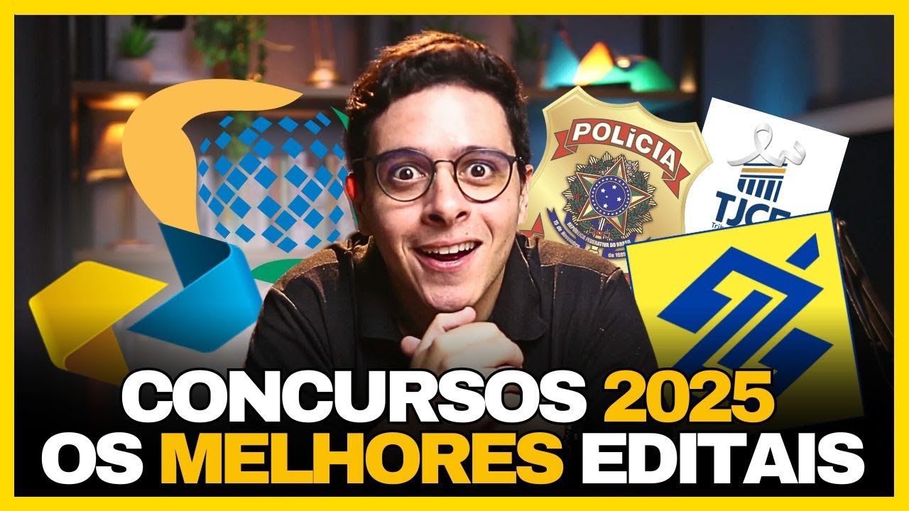 10 MELHORES CONCURSOS PÚBLICOS PARA 2025
