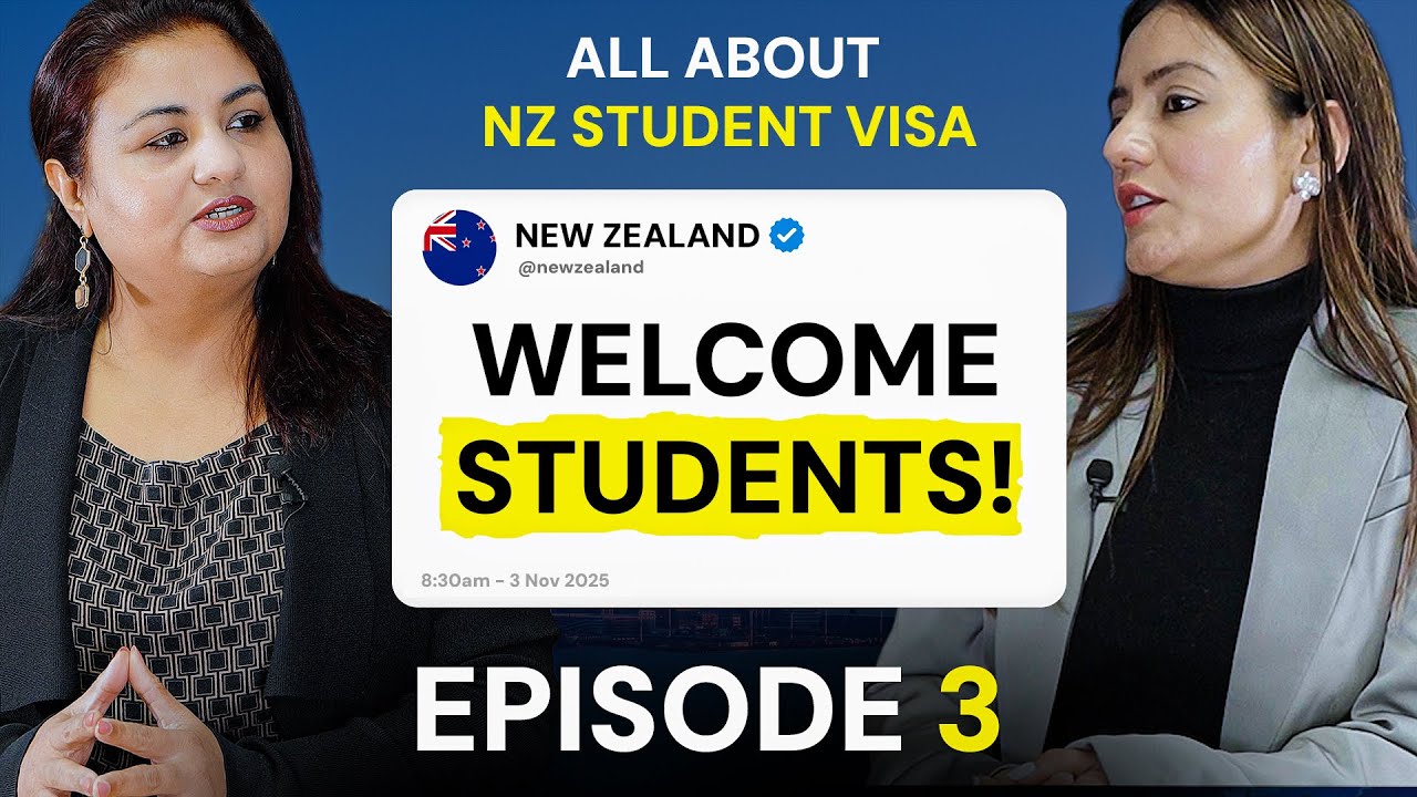 Student Visa NZ 2025 – Full Guide with Inderjit Matharu (Angel Immigration Podcast Ep. 3)