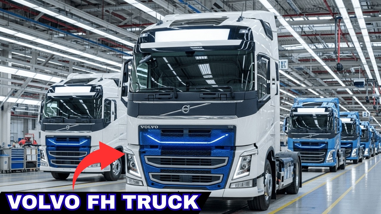 Inside the Volvo FH Electric Factory — How Europe’s Electric Trucks Are Built | Full Process