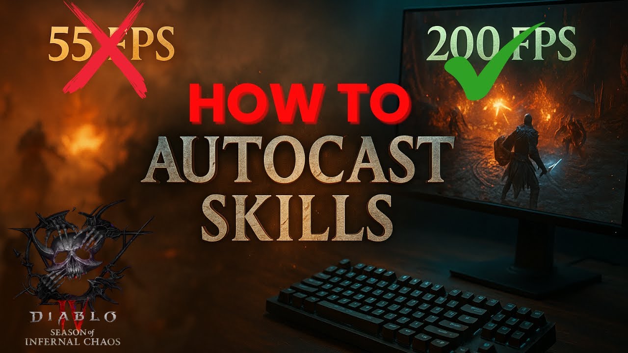 This Autocast Keyboard Trick Makes You Way Faster! | Optimization Settings for Diablo 4