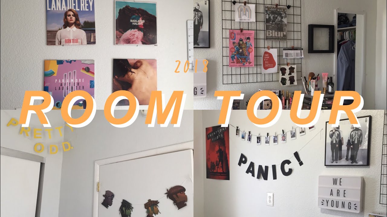 aesthetic/fandom room tour 2018