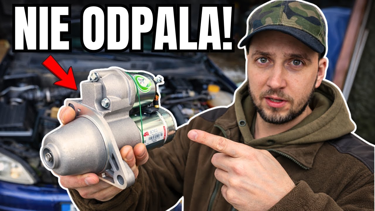 Opel nie odpala? Wymiana rozrusznika KROK PO KROKU