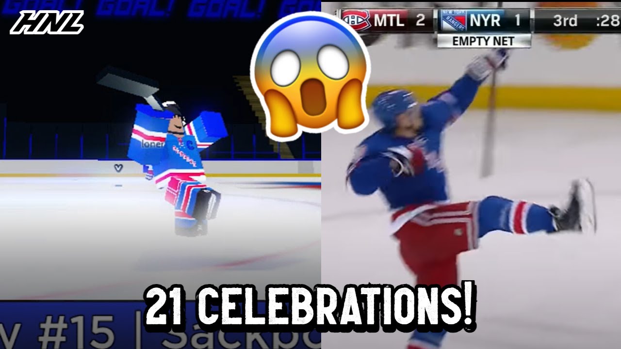 EVERY CELEBRATION IN HOCKEY NOOBS! 🤩