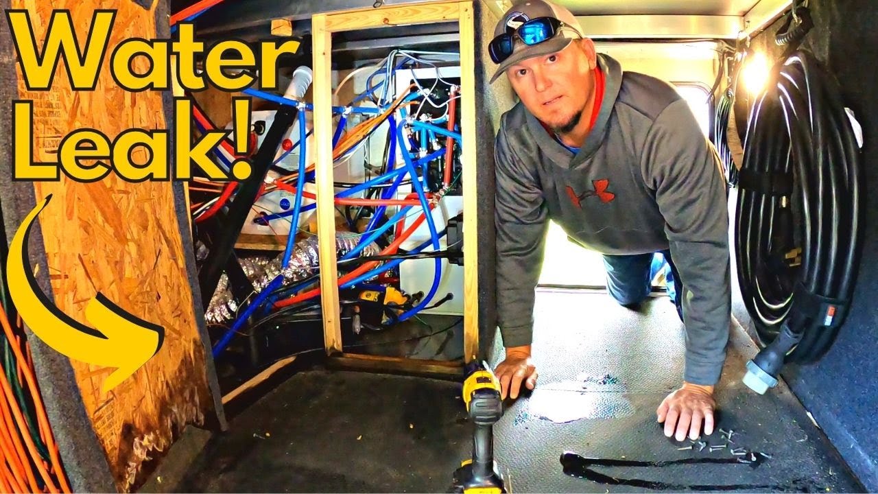We Have A Water Leak And It Ruined Everything!  Fulltime RV Living!