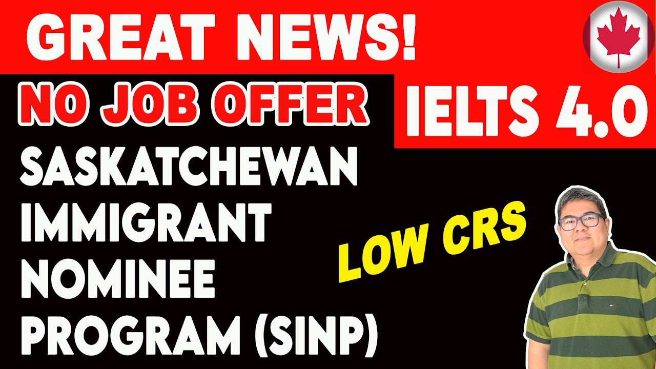SASKATCHEWAN IMMIGRANT NOMINEE PROGRAM SINP I  OCCUPATION IN-DEMAND STREAM