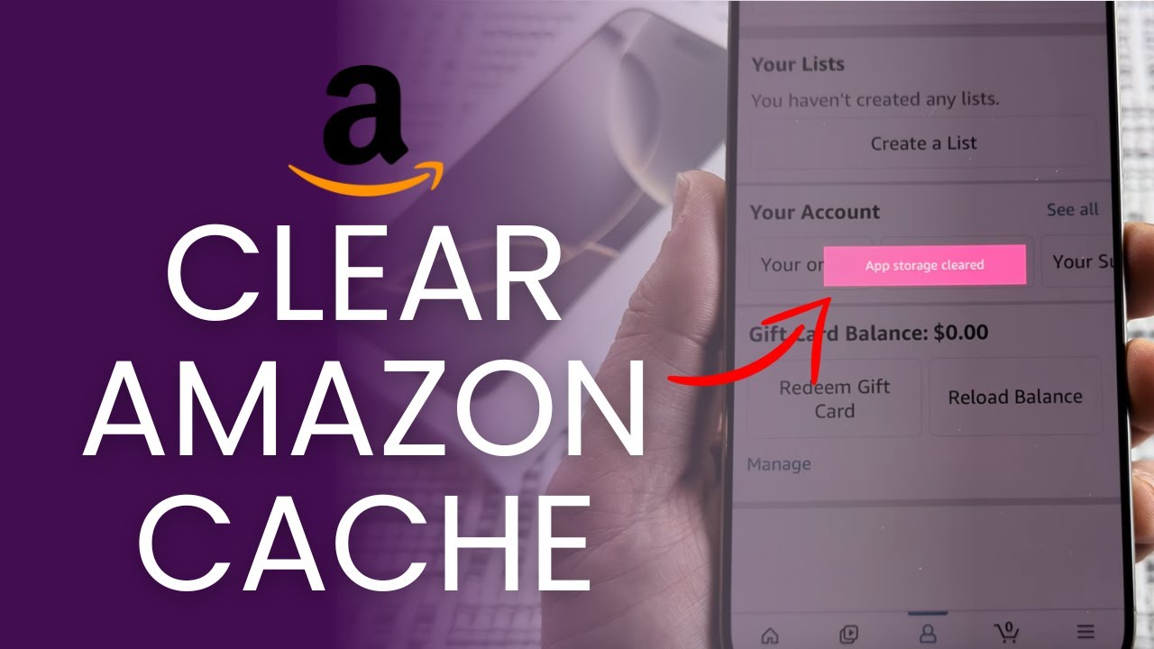 How To Clear Amazon App Cache On iPhone! (Easy)