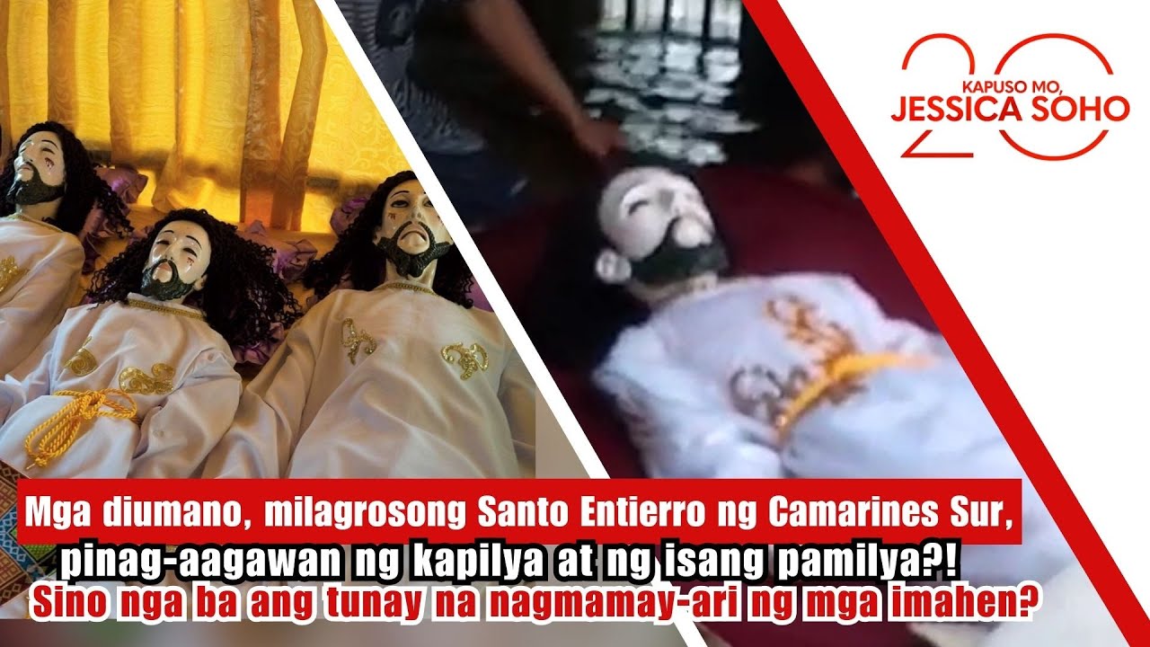 Mga diumano, milagrosong Santo Entierro, pinag-aagawan ngayon! | Kapuso Mo, Jessica Soho
