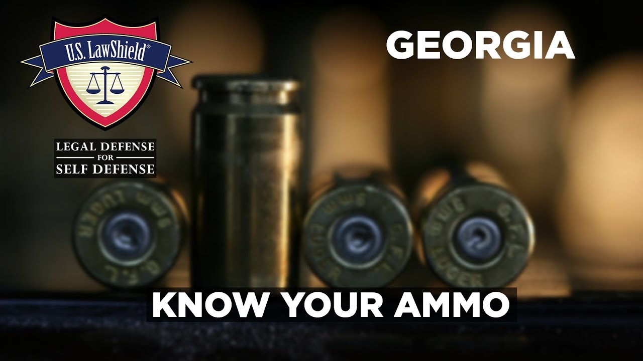 Know Your Ammo - Georgia