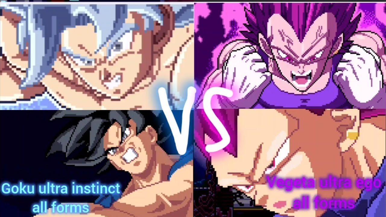 Ultimate heroes Goku Ultra instinct all forms 🤍🤍🤍 vs Vegeta ultra ego all forms 💜💜💜🔥🔥💥🔥💥🔥💥🔥💥🔥🔥💥💥🔥🔥💥🔥