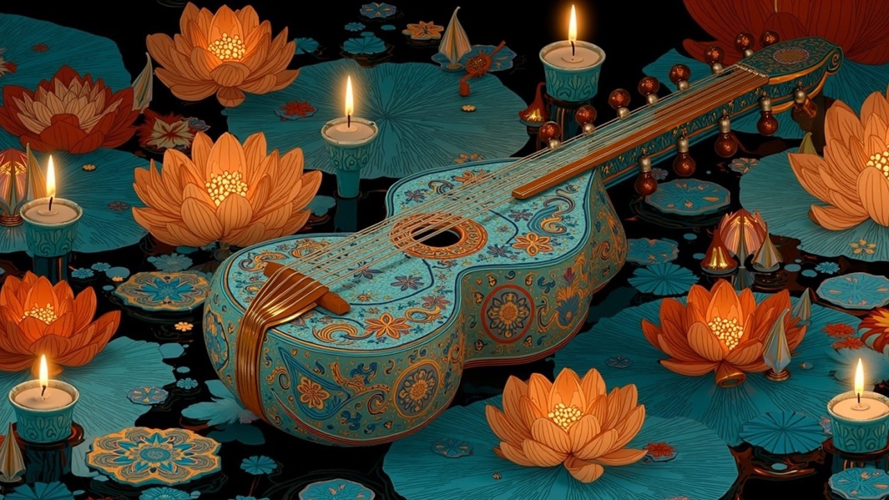 Древняя индийская музыка | Мелодии ситара | Традиционные раги ~ Спокойствие