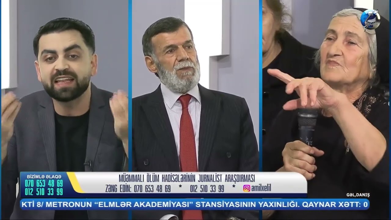 Gəl Danış Amil Xəlilin təqdimatında (03.11.2025)