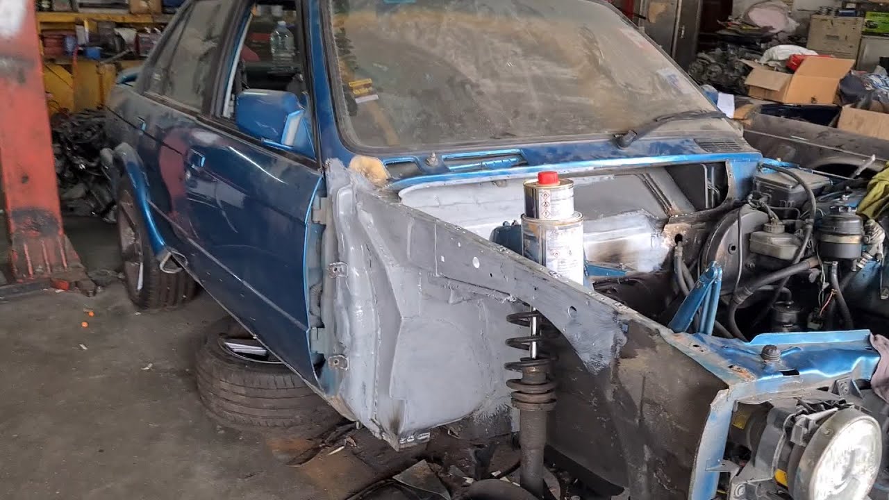 Project Car 002 - BMW E30: Firewall Rebuilt! | EvoMalaysia.com