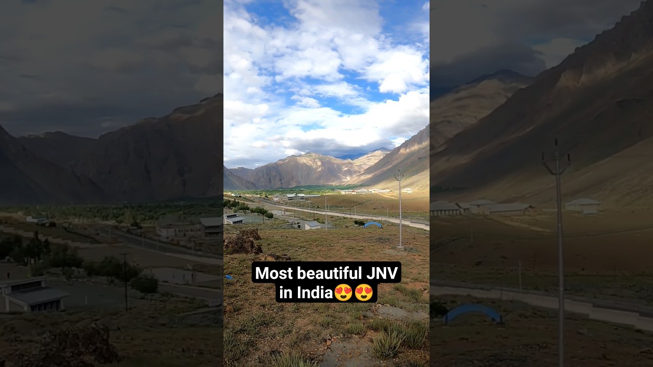 India ka sabse khoobsurat school😍😍Most beautiful JNV😯#jnv #navodaya #shorts #schools #viral #kvs