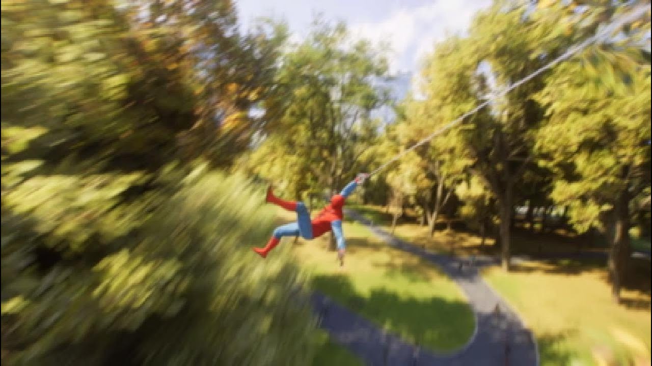 Marvel's spider-man 2 swinging