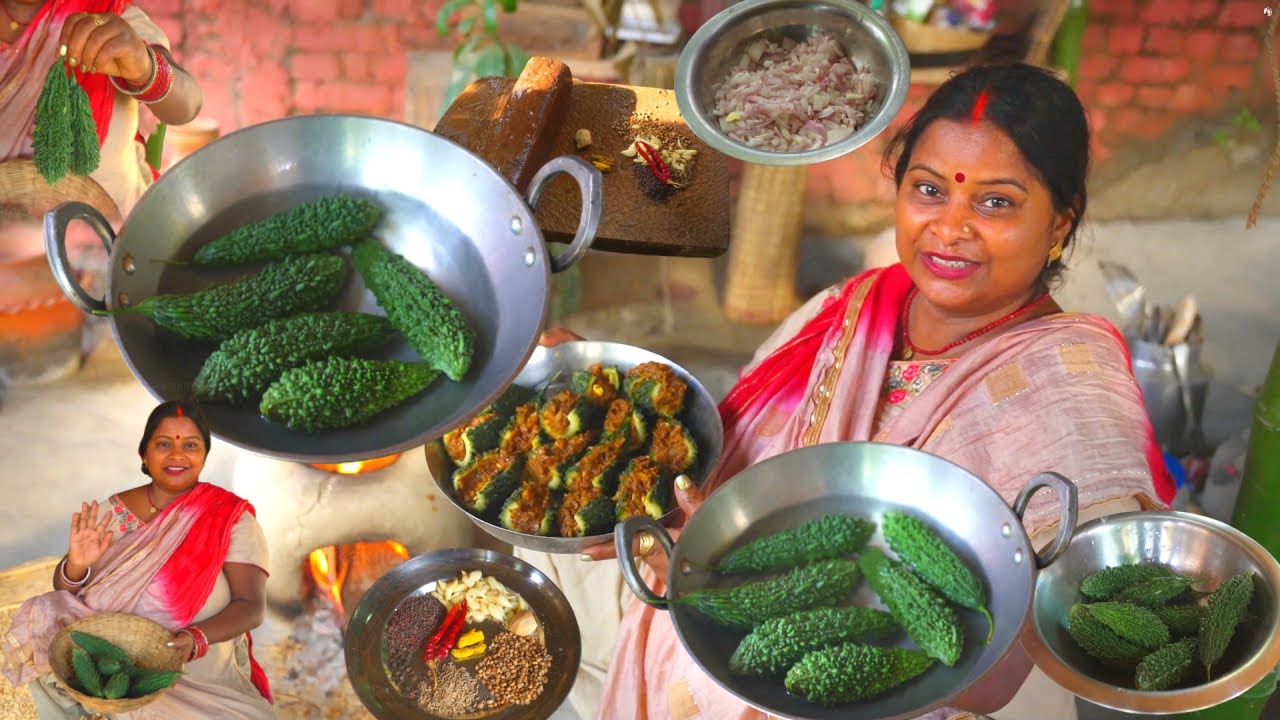 करेले का भरवा सिर्फ एक चीज डाले करेला नही लगेगा कड़वा-करेले का भरवा बनाने की रेसिपी Karele Ka bharva