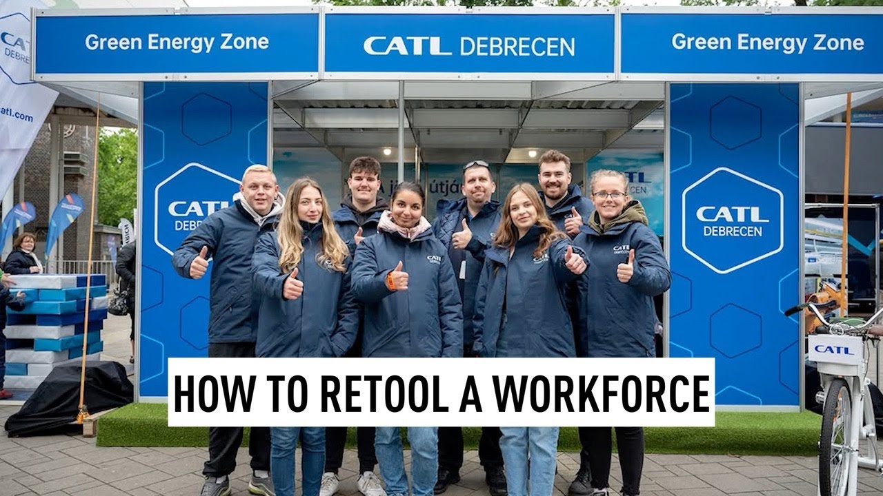 China's CATL battery plant reshapes job market in Hungary's Debrecen
