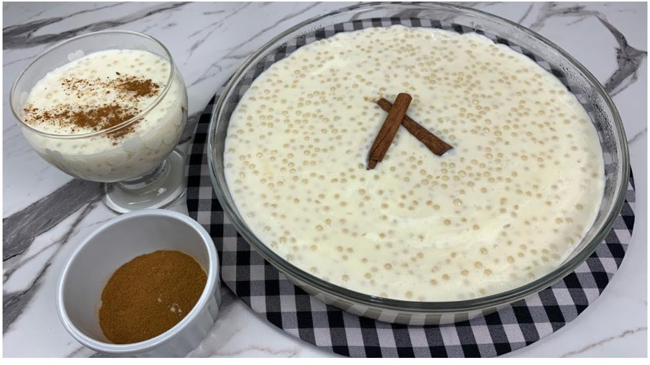 SAGU DE LEITE COM CREME DE LEITE |CREMOSO E DELICIOSO | ELIETE CASTANHO