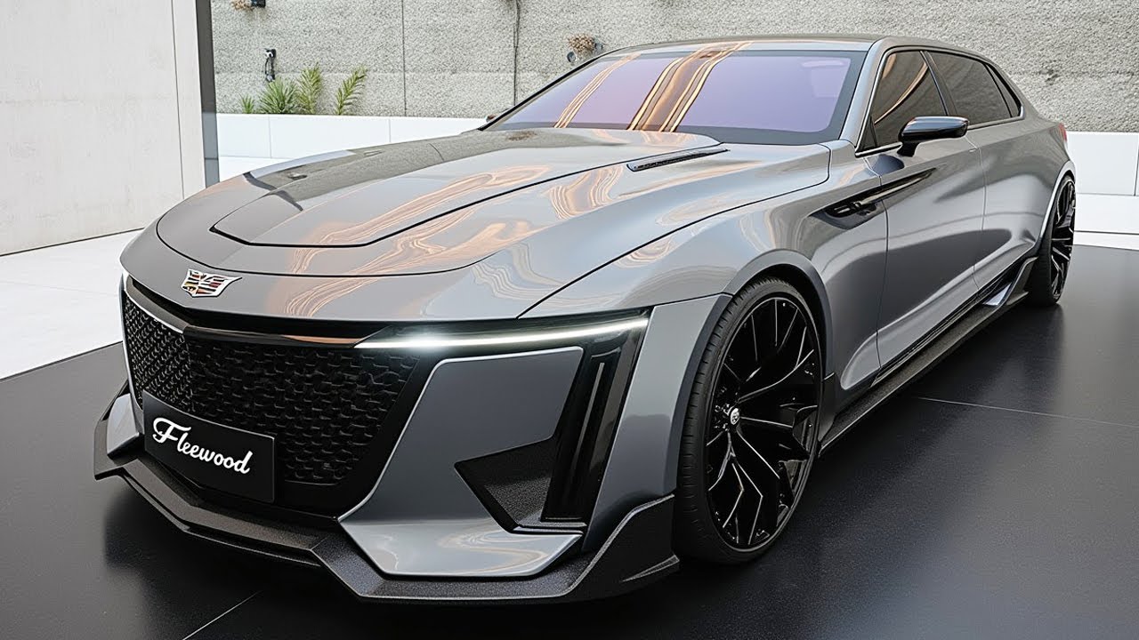 2026 Cadillac Fleetwood Sedan открыт - премиум -седан с смелостью и современным чванством!
