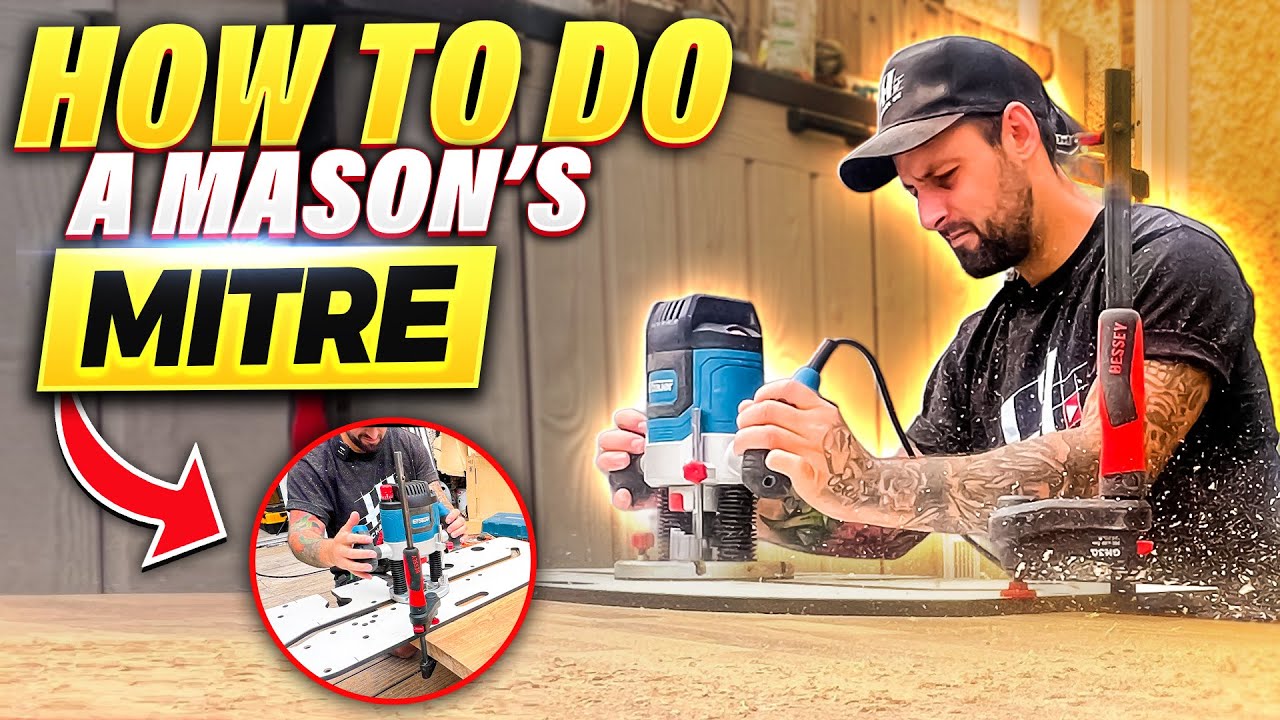 How To Join Oak Kitchen Worktops (Mason's Mitre) | Easy Step By Step Guide