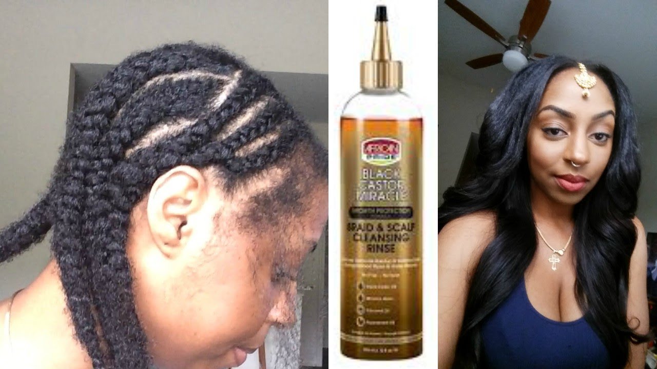 One Month Protective Styling for Hair Growth | Braid & Scalp Cleansing Rinse