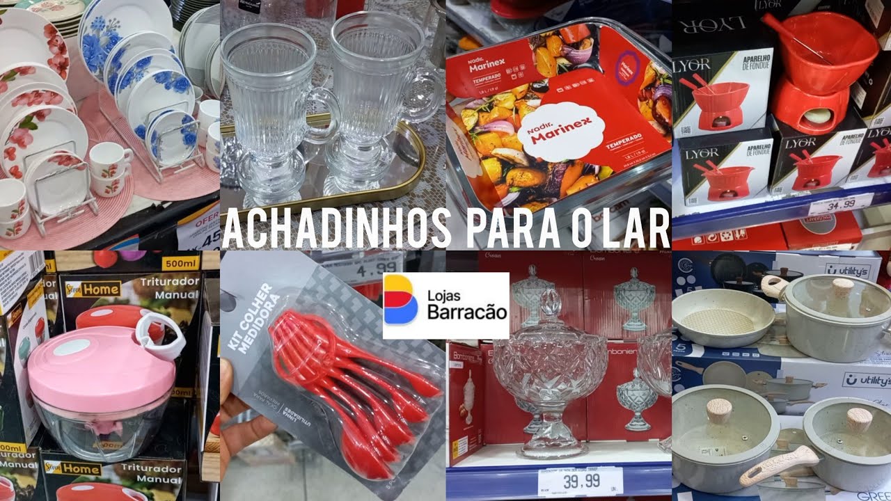 Achadinhos para o lar na loja Barracão !