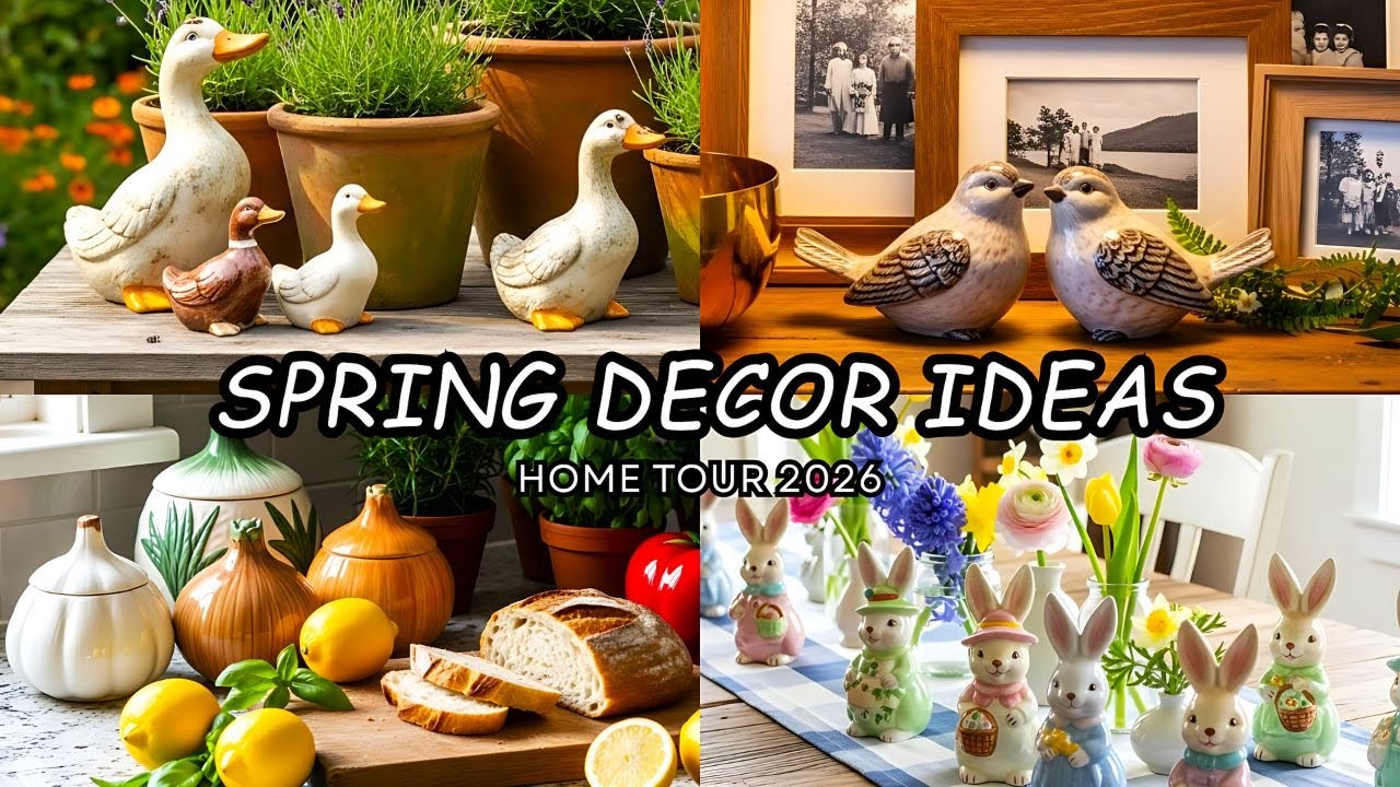 Spring Decor Ideas: Cozy Country Cottage & Farmhouse Home Tour 2026
