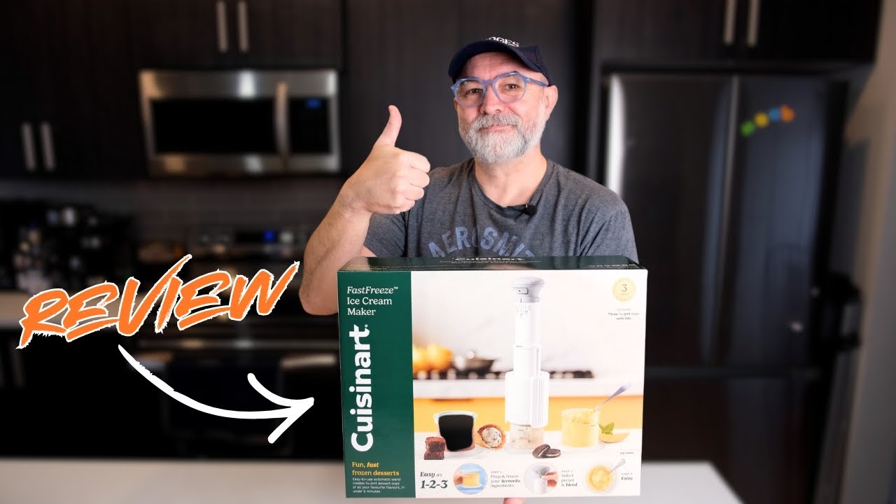 Cuisinart FD10 Fast Freeze Ice Cream Machine FULL Review
