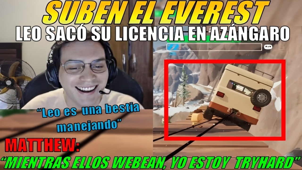 🤣MATTHEW sube el EVEREST con la GOTTO HOUSE | FULL RISAS🤣