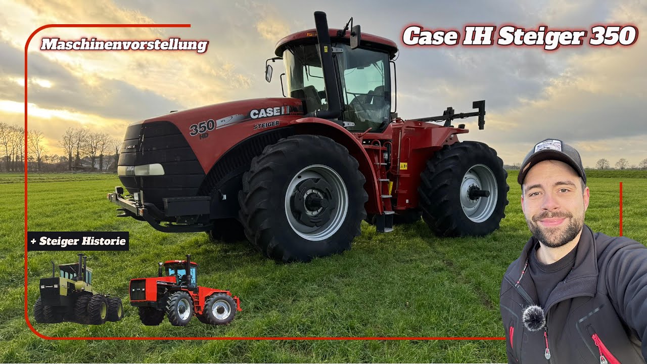 Vorstellung Case IH Steiger 350 *Technische Daten, Historie & Probefahrt*