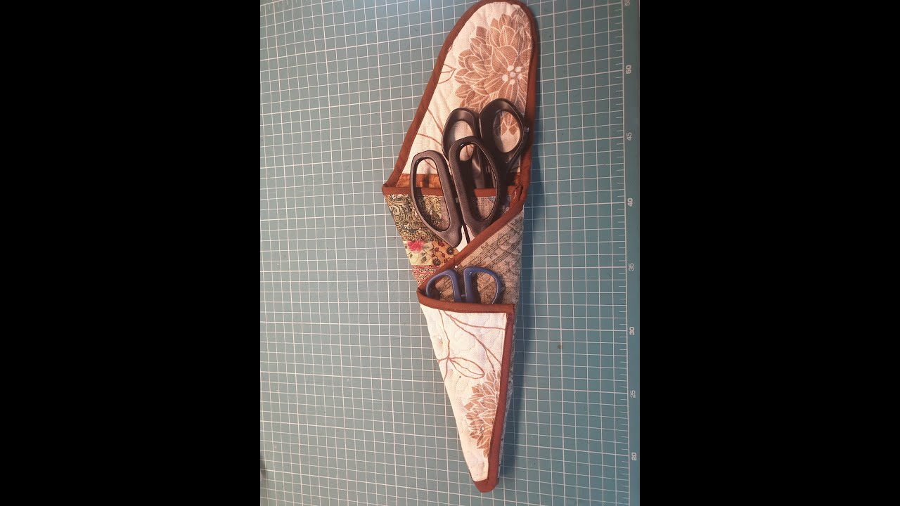 퀼트 가위집 만들기 Making a quilt scissors case