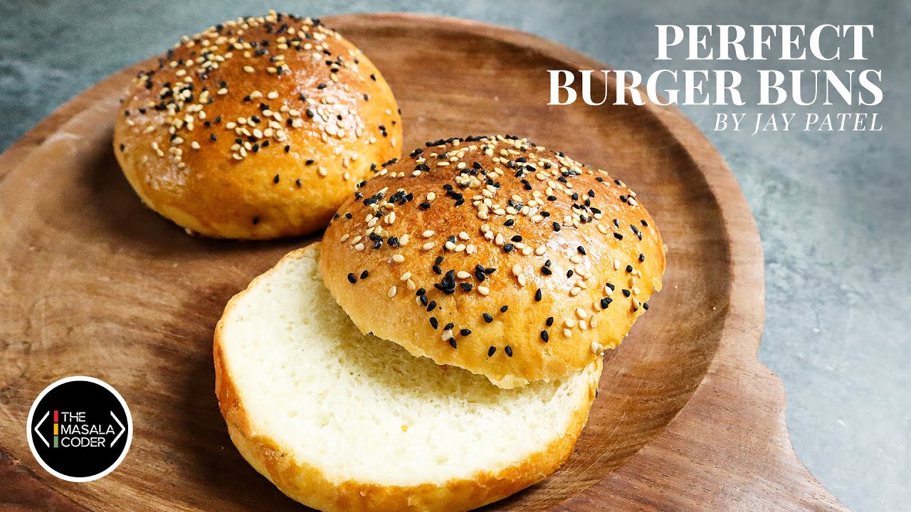 Burger Bun Recipe | Very Very Soft Burger Bun Recipe | Eggless Burger Bun Recipe | Jay Patel