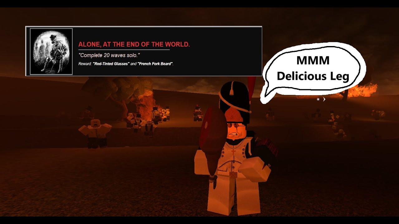 [G&B] Alone at the end of the world with a Delicious Leg