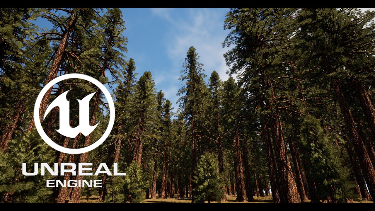 Pro Trees Ponderosa Pine for Unreal Engine (Fab Marketplace)