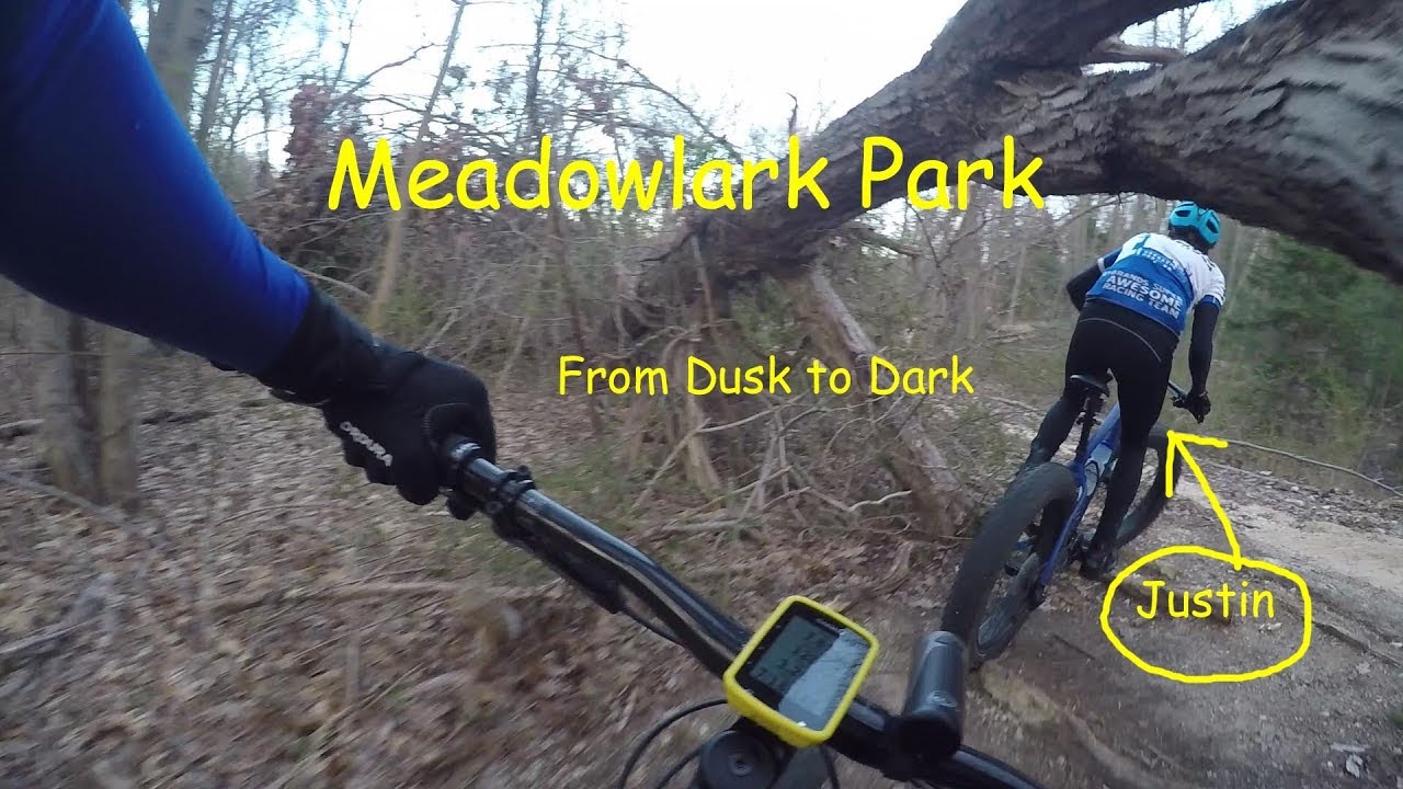 Meadowlark Park Trail Ride on Fat Bikes Northport NY