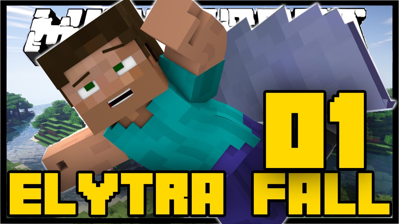 FAST AND MINECRAFT - ELYTRA FALL E1