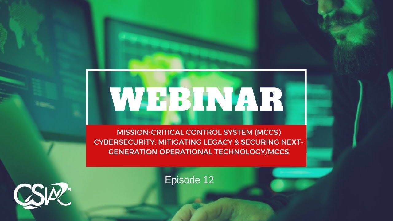 Mission-Critical Control System (MCCS) Cybersecurity