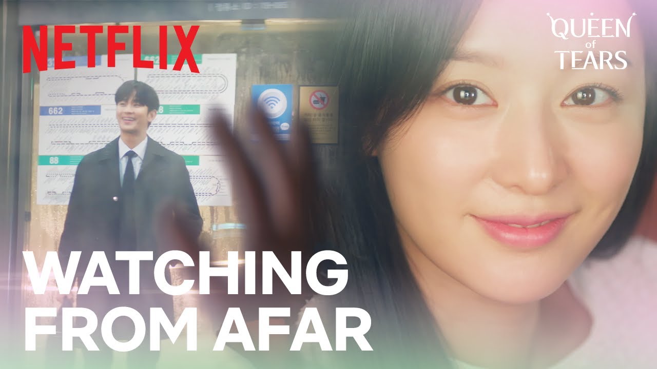 Is it love? Kim Ji-won admires Kim Soo-hyun from a distance | Queen of Tears Ep6 | Netflix [EN-SUB]