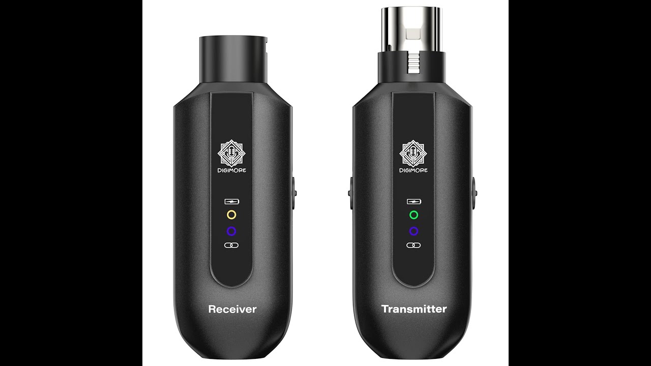 DIGIMORE Wireless XLR Transmitter & Receiver D-730 Pro