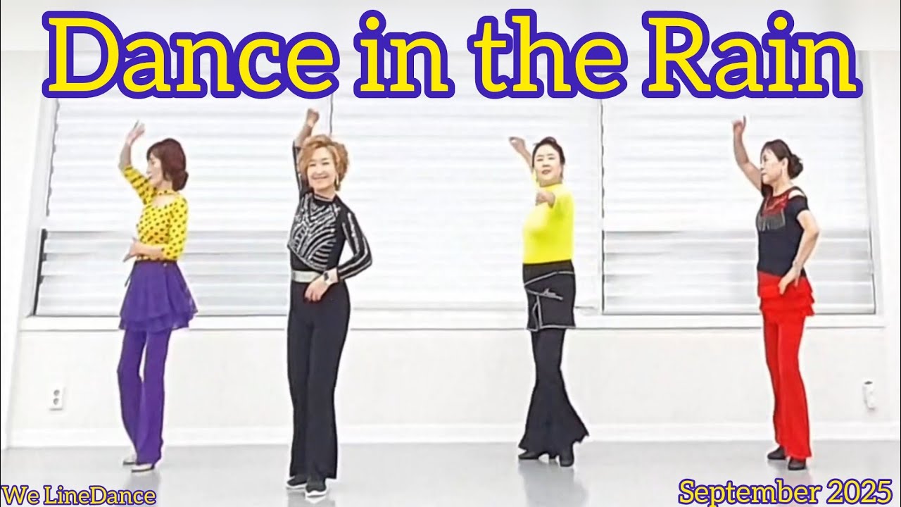 Dance in the Rain linedance - improver - Mark F., Chris G., Esmeralda van de Pol - September 2025