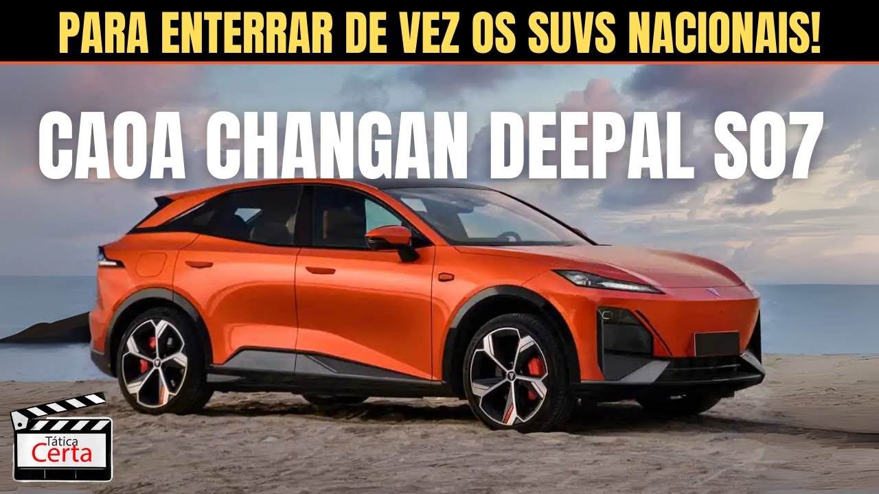 MAIS BARATO E MAIS LUXUOSO? O Caoa Changan Deepal S07 vai HUMILHAR a concorrência. Conheça a máquina