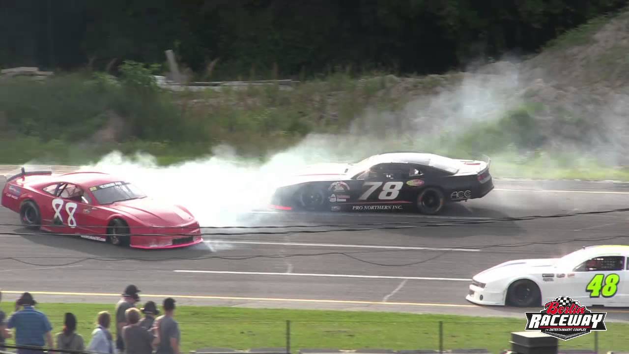Berlin Raceway 2015 Crash Video