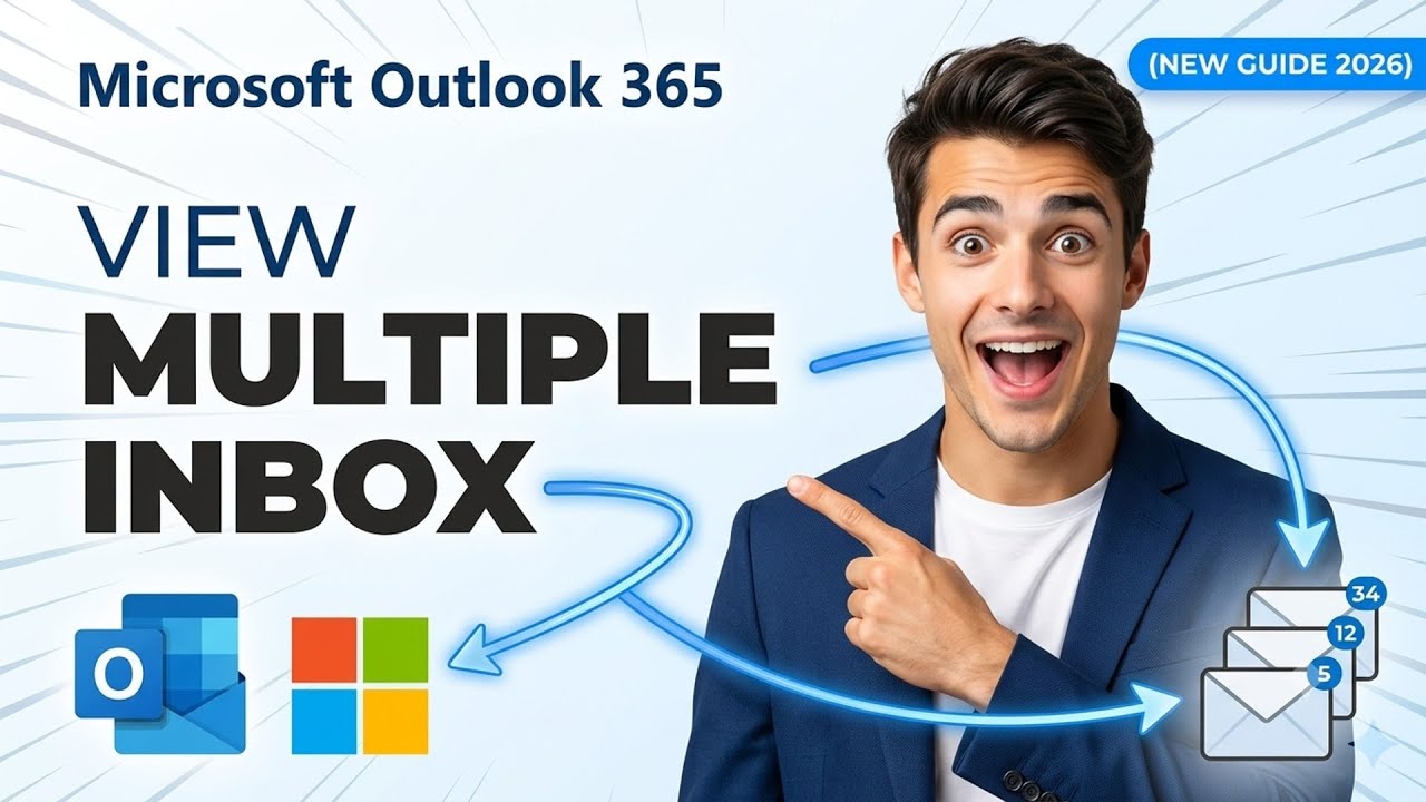 How to View Multiple Inboxes at Once in Outlook 365 (Easiest Way) (2026 Guide)