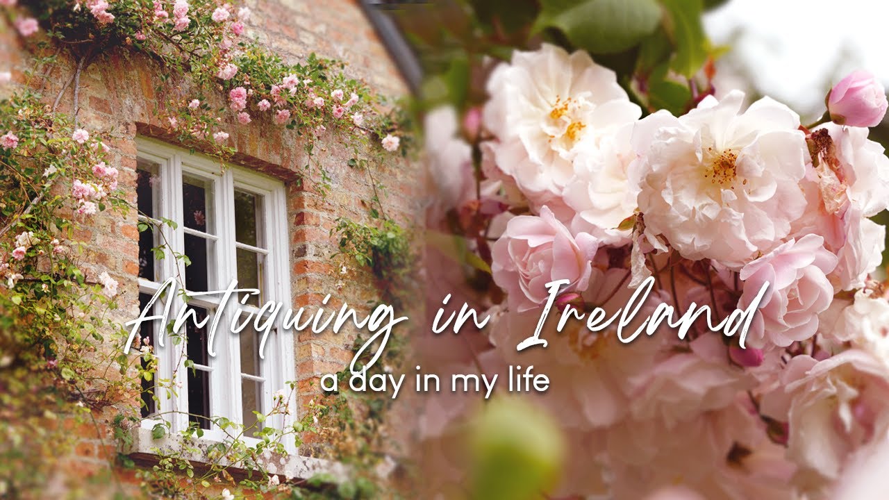my morning routine | antiques shopping for our farmhouse | life in rural Ireland | cozy vlog