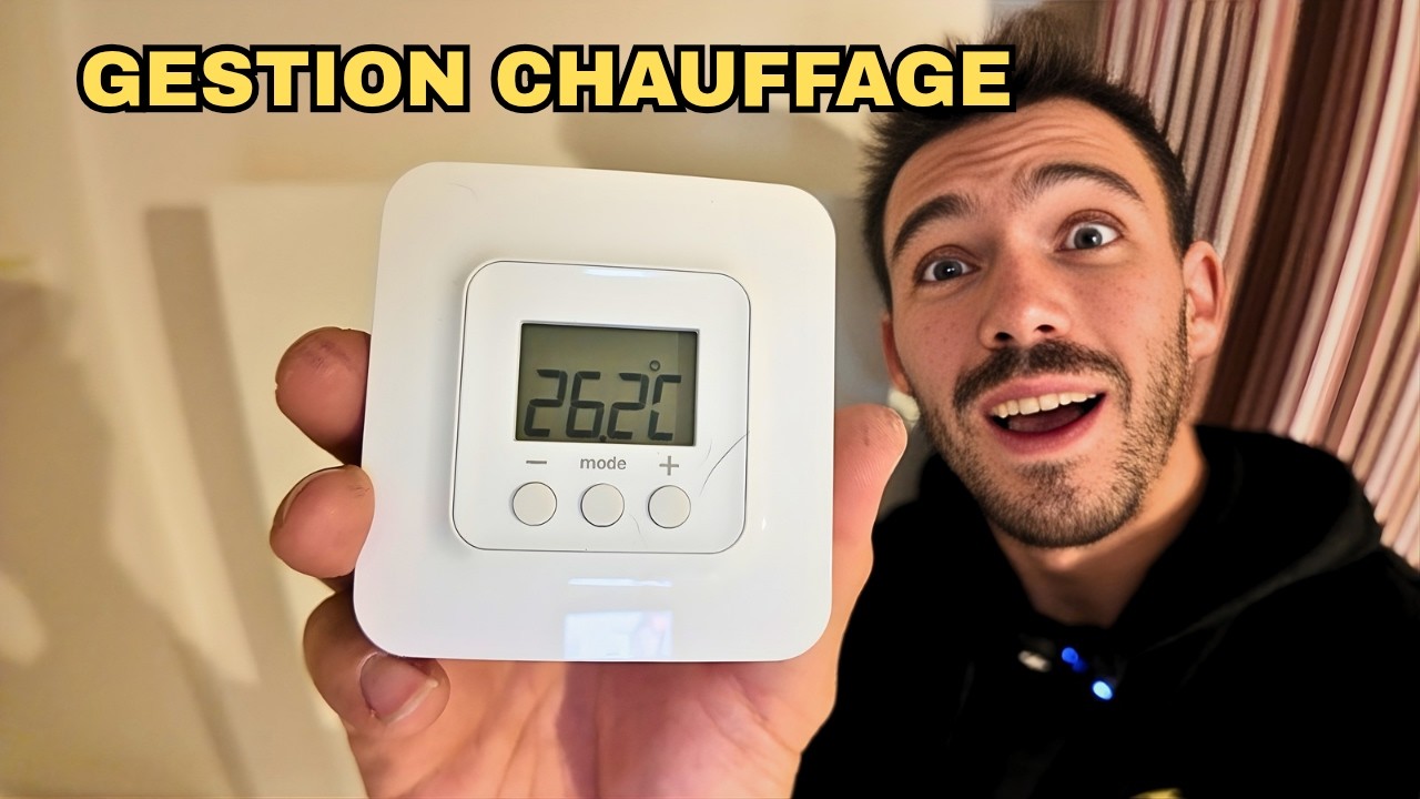 Thermostat Connect&eacute; Radiateur &eacute;lectrique, en Local et &agrave; Distance