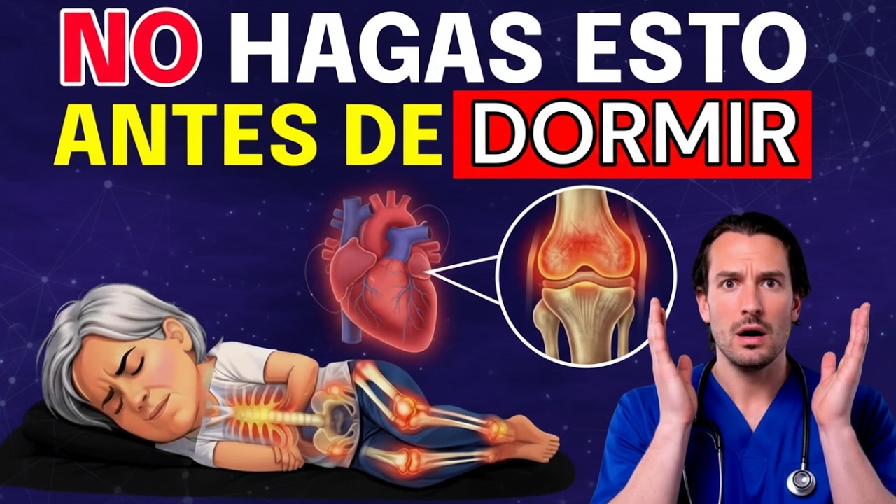 ⚠️ PELIGRO: Estos 7 Errores al Dormir Pueden MATARTE | Protocolo Cardioprotector